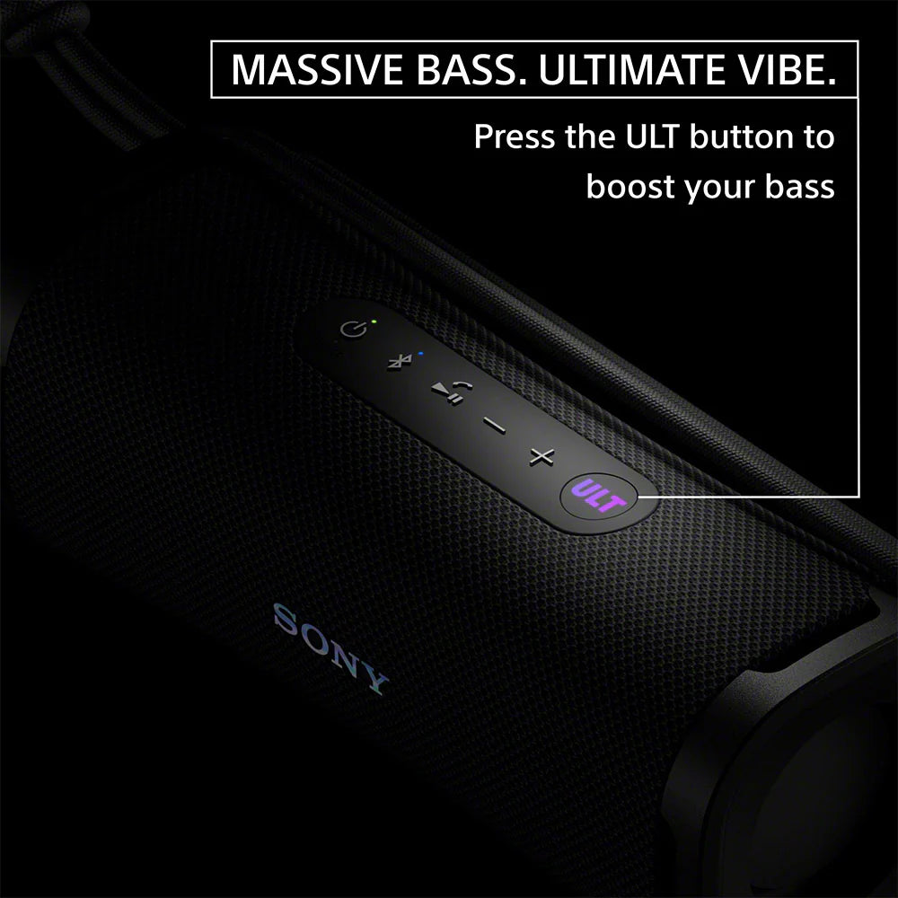 New Sony ULT Field 1 Wireless Ultra Portable Bluetooth Compact Speaker With 12hrs Of Battery Life IP67 Waterproof,Dustproof,Shockproof,Detachable Strap(ULT Button For Massive Bass)